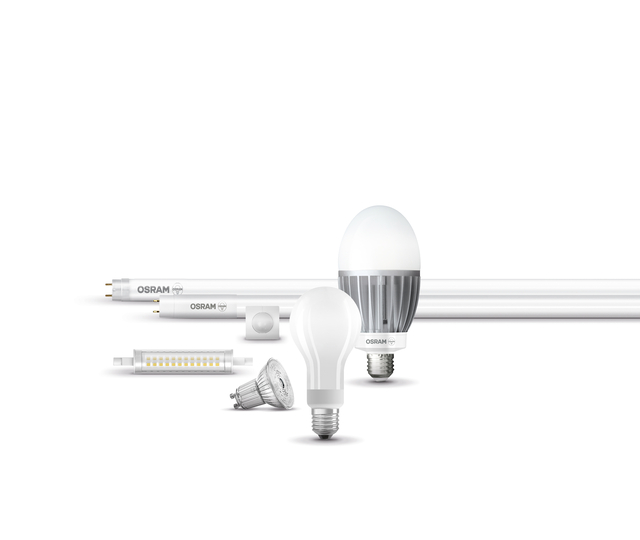 SLR conforme LED lampen van LEDVANCE zijn beschikbaar als vervanger voor traditionele lichtbronnen voor vele toepassingen. 