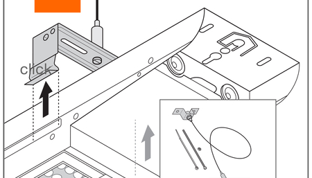Hanging table suspension via seprately available-to-order suspension kit