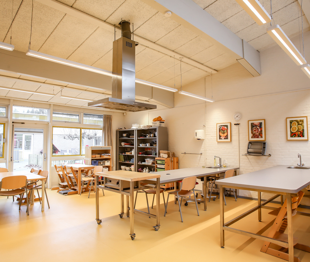 New LEDVANCE lighting solution at classrooms at Koninklijke Visio Onderwijs Breda, Netherlands