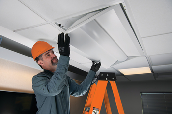 replace fluorescent light fixtures