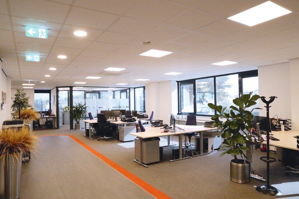 Verlichtingsoplossingen voor het nieuwe kantoor van LEDVANCE Benelux