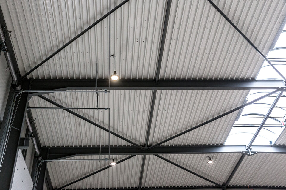 Krachtige LED verlichting met hoge lichtopbrengst voor nieuwe loods